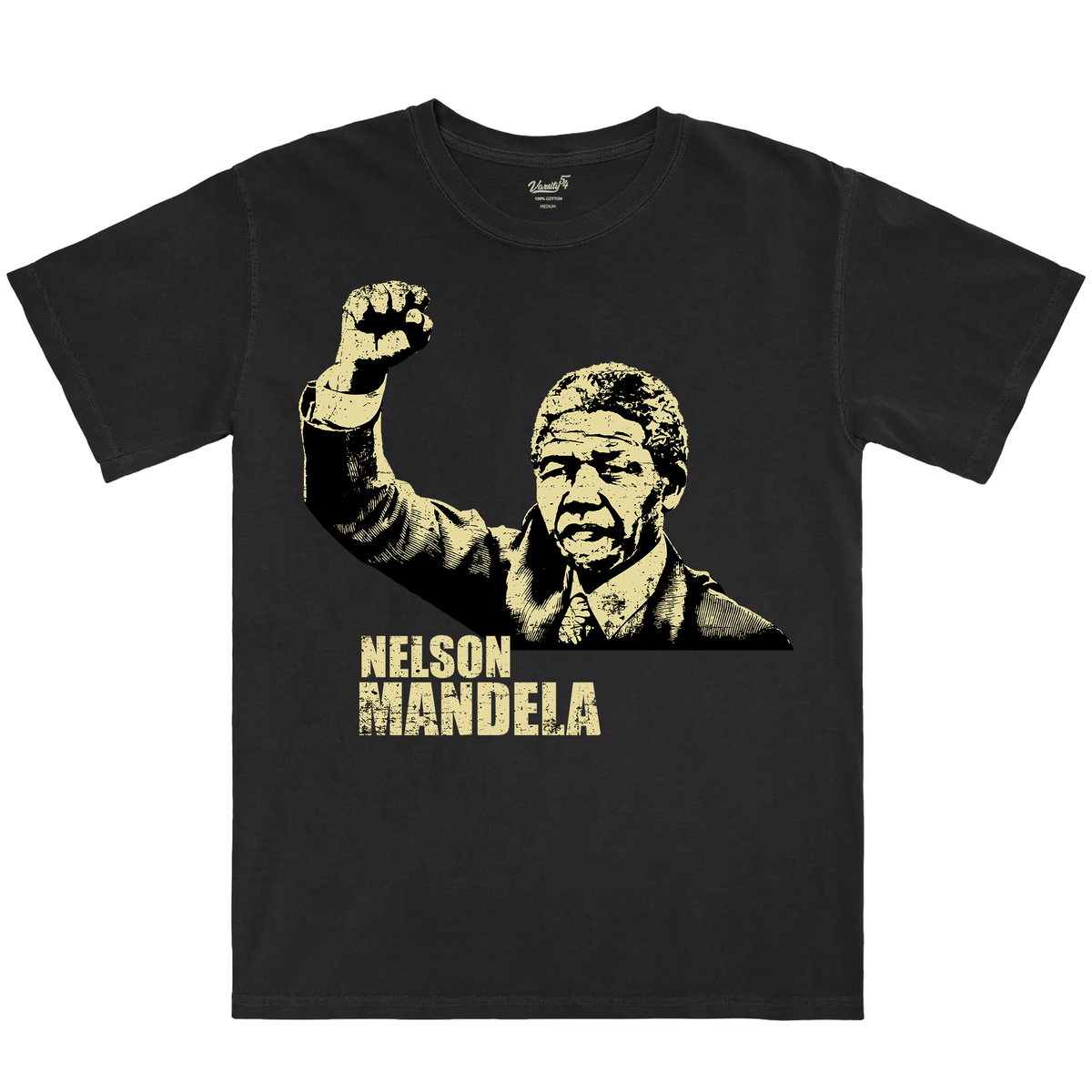 Nelson Mandela Black Tee – Varsity54