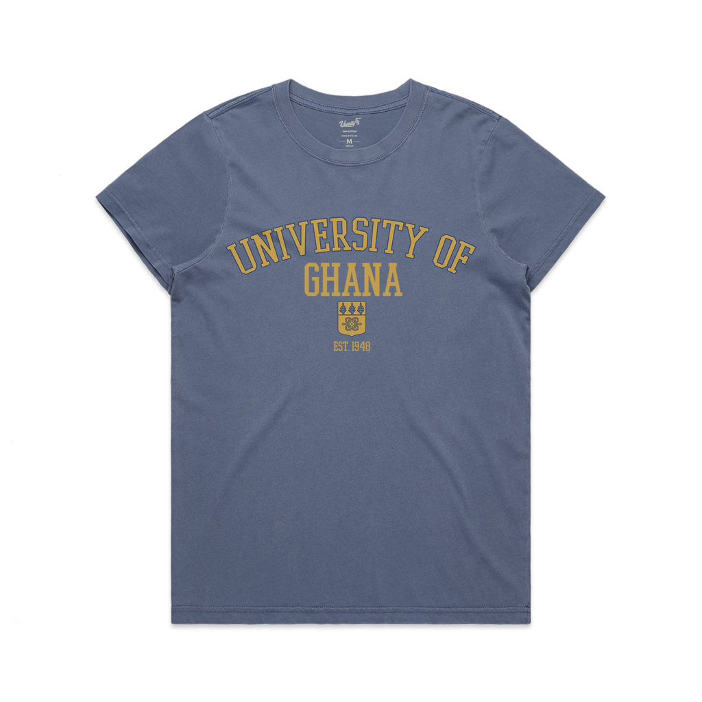 UG WOMEN'S Faded Tee Blue